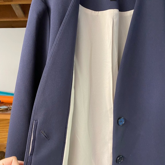 [Ann Taylor] Two toned coat - Picture 5 of 7